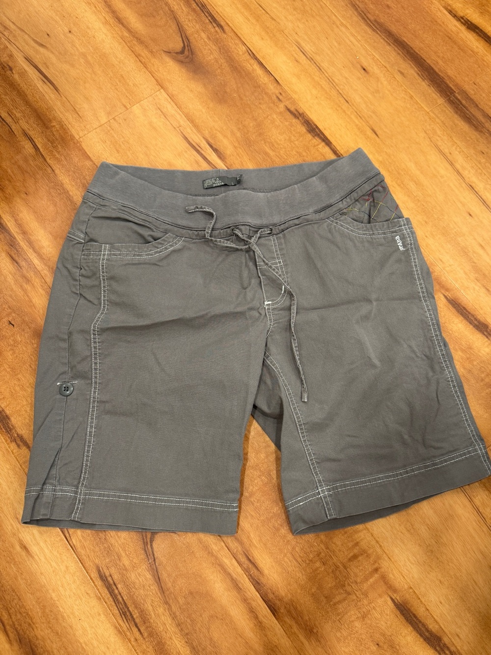 Prana Avril Women's Gray Drawstring Shorts